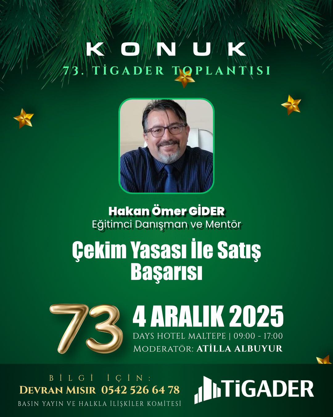 Konuk: Hakan Ömer Gider